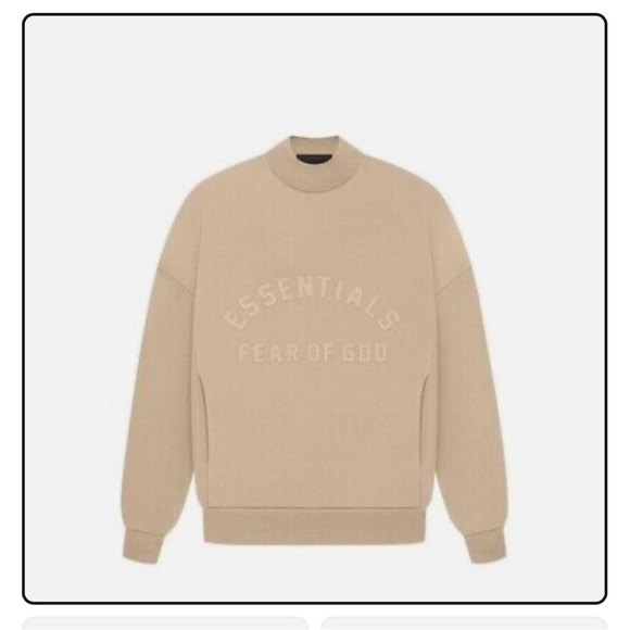 Fear of God Essentials Dusty Beige Crew Neck Sweatshirt
